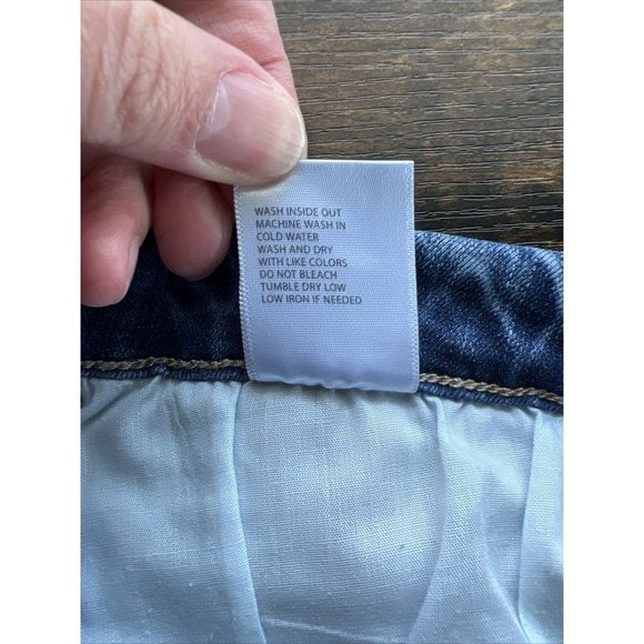 Kancan Brenda Button Front Straight Leg Cropped Jeans - Size 30 - Picture 11 of 12